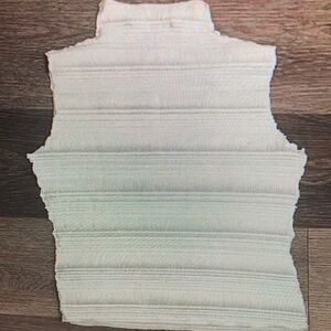 Apropos women’s white sleeveless blouse